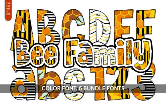 Bee Family: A Playful, Practical Font for Embroidery Projects
