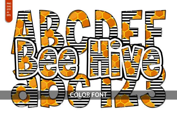 Bee Hive: A Playful Font That Stitches With Personality