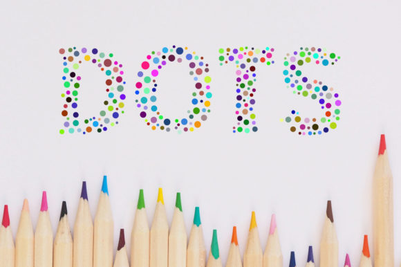 Dots: A Playful Color Fonts Choice for Local Branding