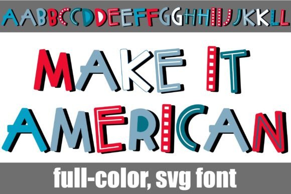 Make It American: A Color Fonts Review for Brand Designers