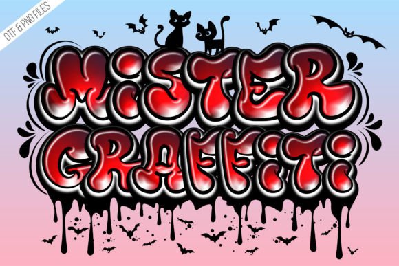 Mister Graffiti: A Color Fonts Asset for Urban-Style Digital Products