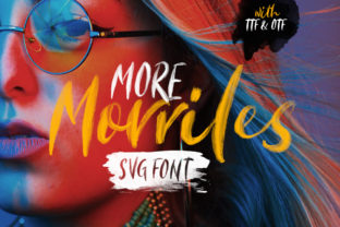 Morriles: A Color Fonts SVG Font for Handmade Creativity