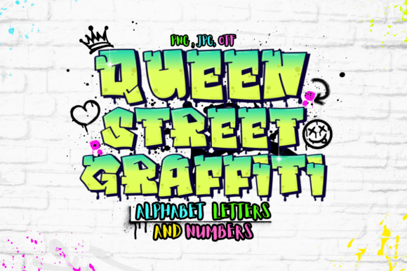 Queen Street Graffiti: A Color Fonts Powerhouse for Local Branding
