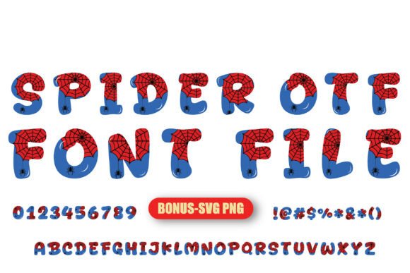Spider: A Bold Color Fonts Pack for Playful Branding