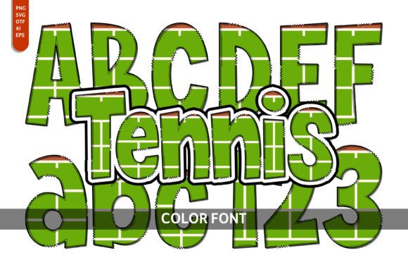 Tennis: A Playful Font That Stitches With Personality